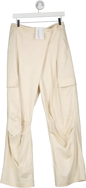 Munthe Cream Galorum Pants UK 8