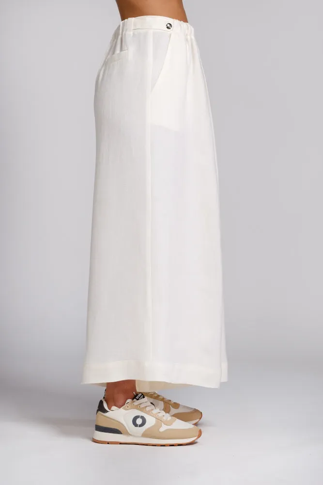 Natural hemp trousers