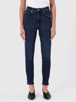 Neuw - Lola Mom Jean After Midnight - Dark Vintage Indigo