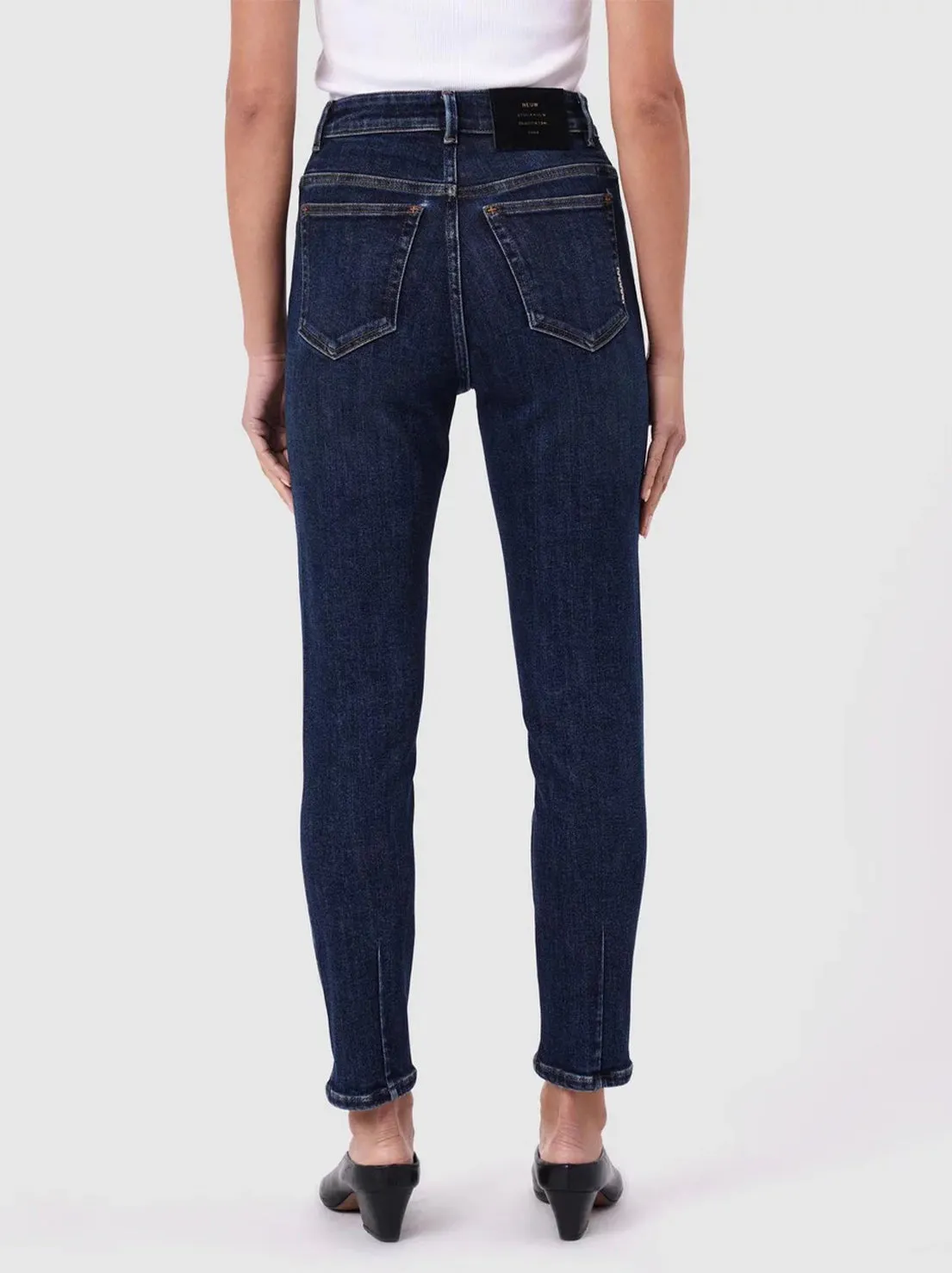 Neuw - Lola Mom Jean After Midnight - Dark Vintage Indigo