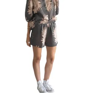 NEW LAS SUREÑAS greek tiger short in grey