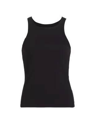 Nili Lotan - Jennifer Rib Tank in Black