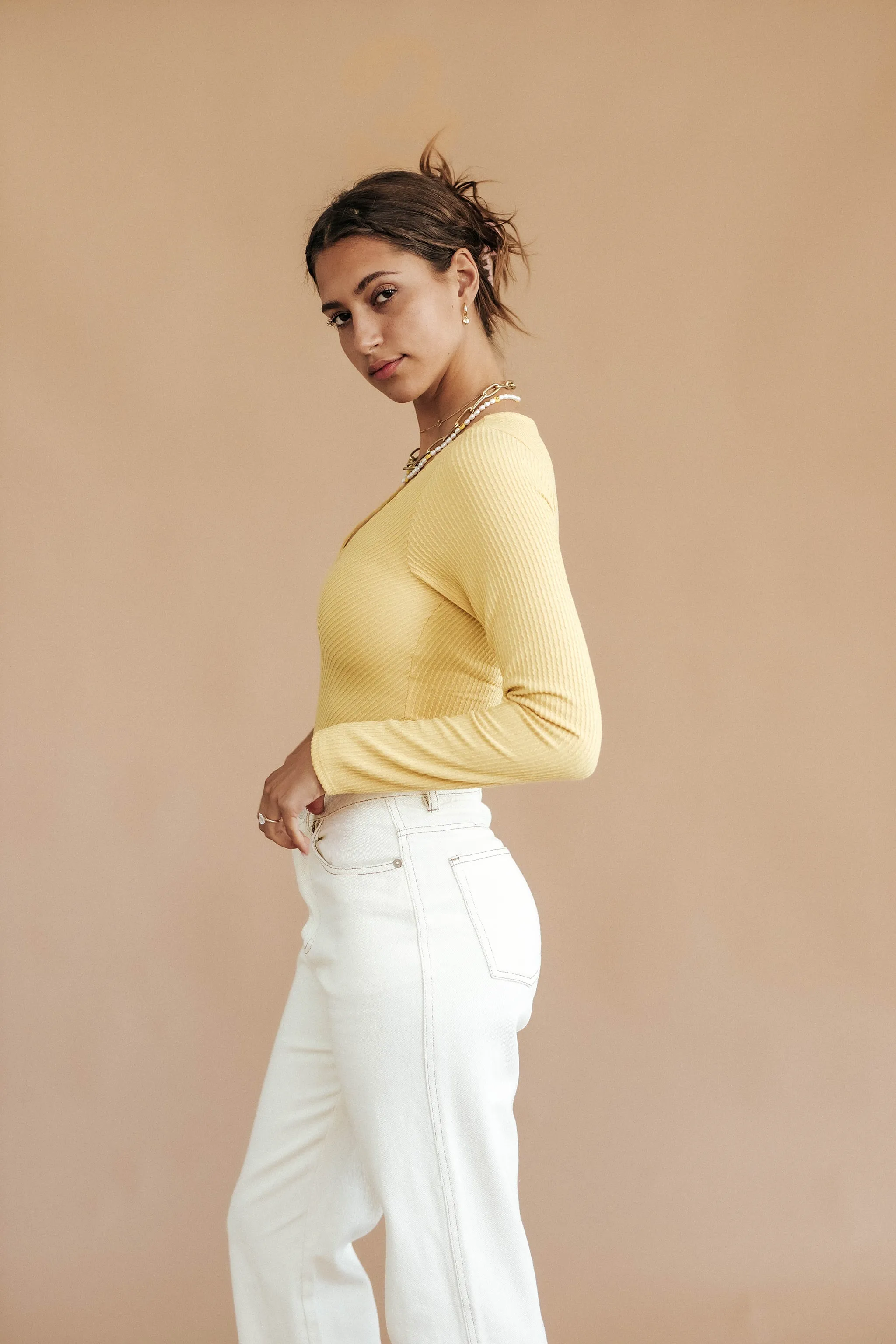 Not Your Hunny Ribbed Bodysuit