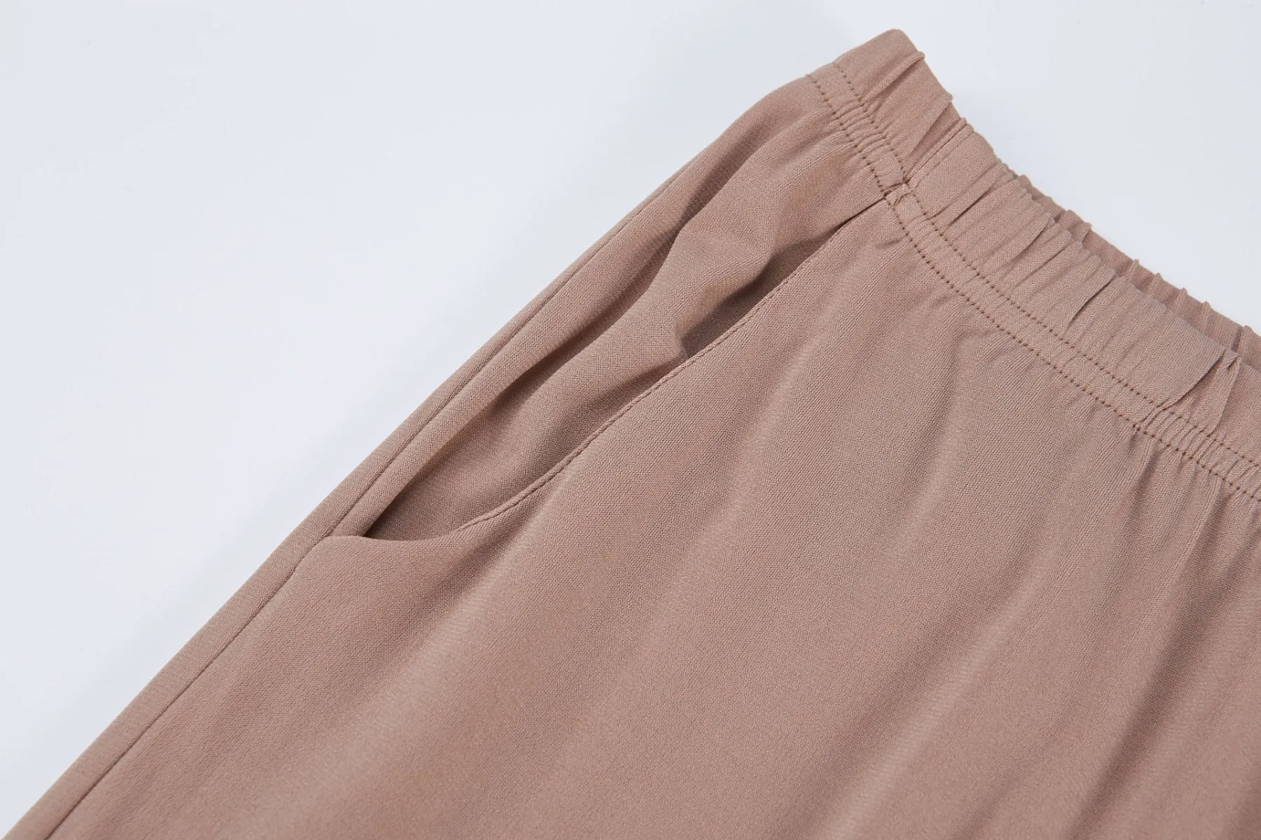 Nude Jersey Trousers