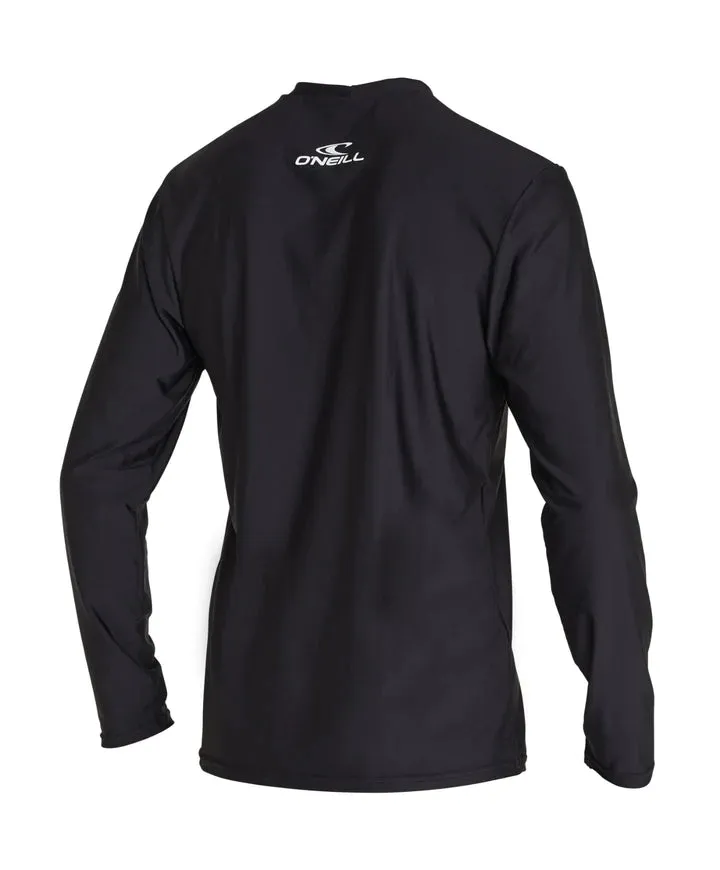 O'NEILL REACTOR UV LONG SLEEVE TEE BLACK