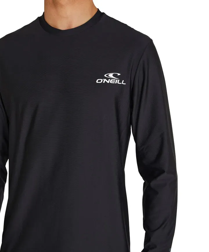 O'NEILL REACTOR UV LONG SLEEVE TEE BLACK