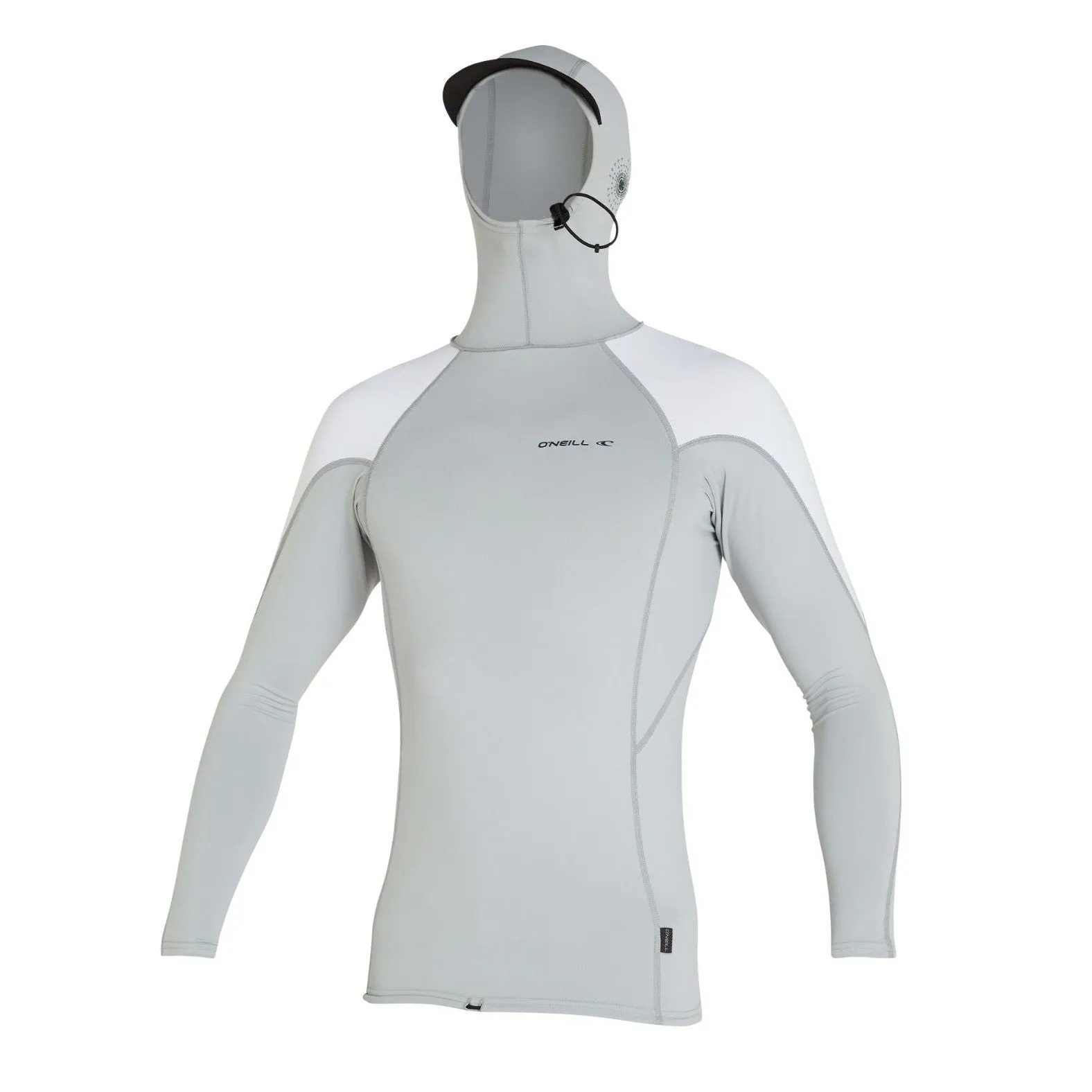 O'NEILL TRAVLR UV LONG SLEEVE TEE COOL GREY WHITE