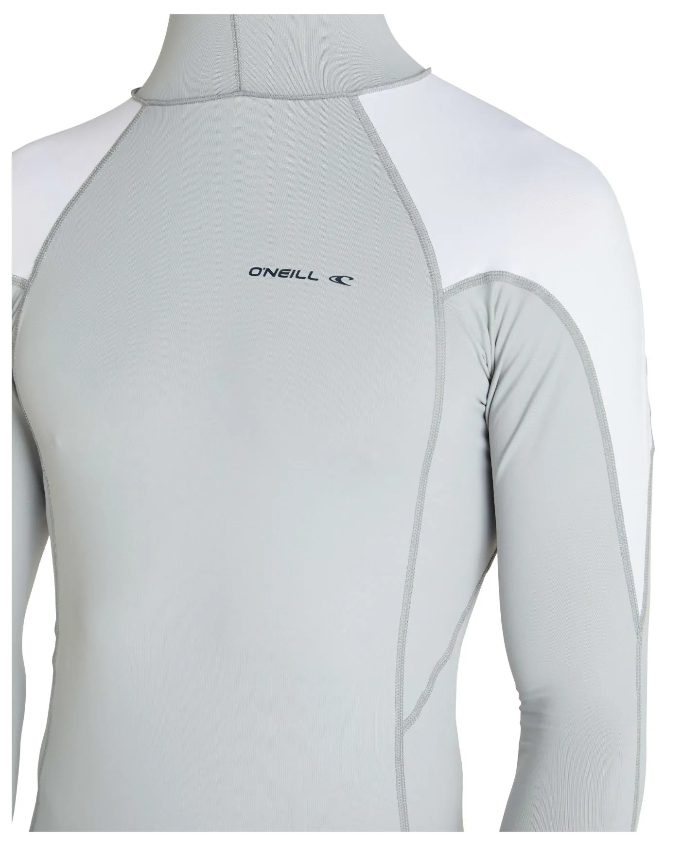 O'NEILL TRAVLR UV LONG SLEEVE TEE COOL GREY WHITE