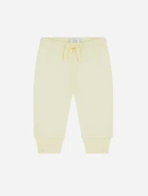Organic Cotton Trousers | Lemon