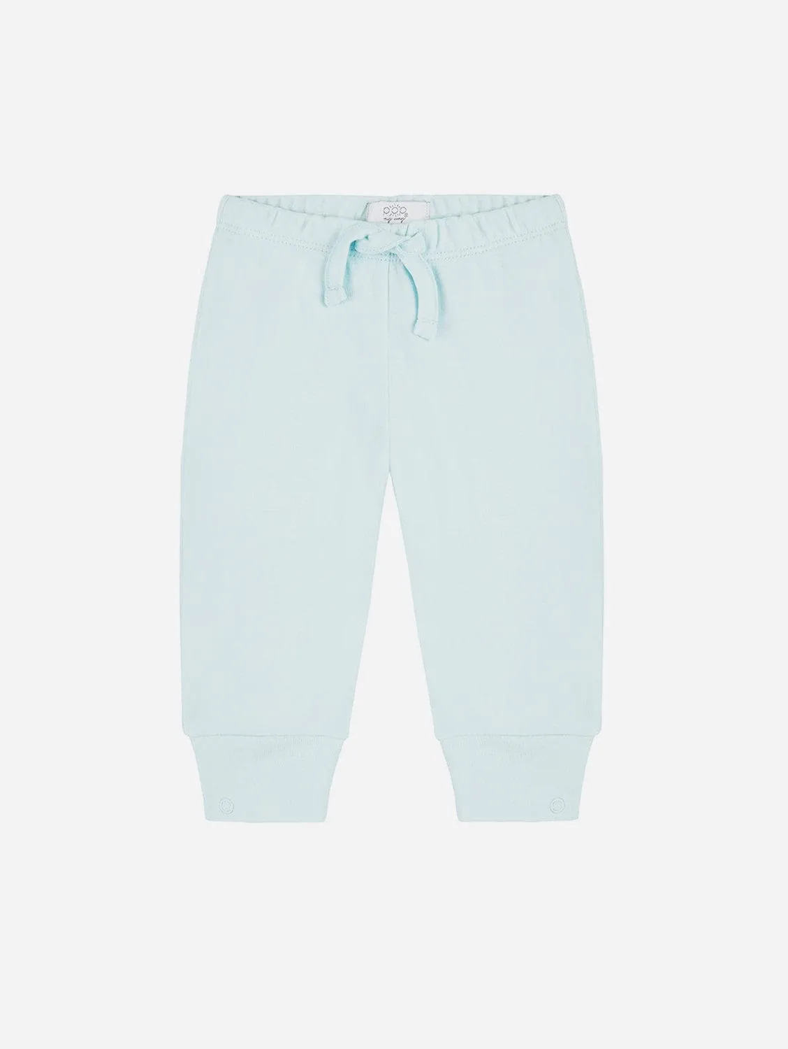 Organic Cotton Trousers | Sky Blue