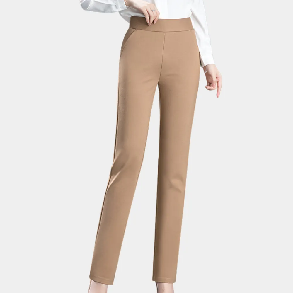 Pants Bella™ | Women's Straight-Cut Trousers | Soft Fabric, Tailored Fit & Versatile Style