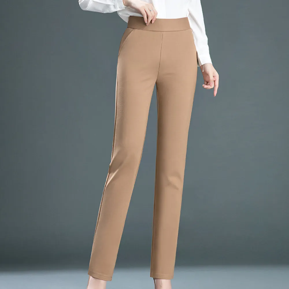 Pants Bella™ | Women's Straight-Cut Trousers | Soft Fabric, Tailored Fit & Versatile Style