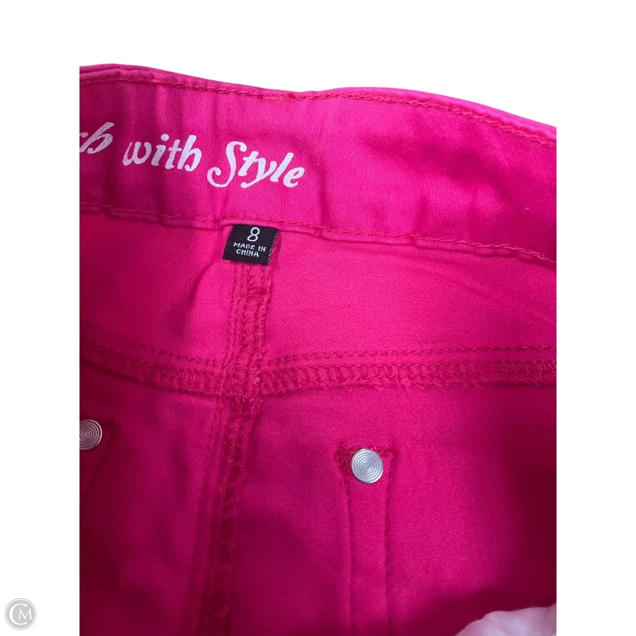 Pants Other By Signature Studio In Pink, Size: 8
