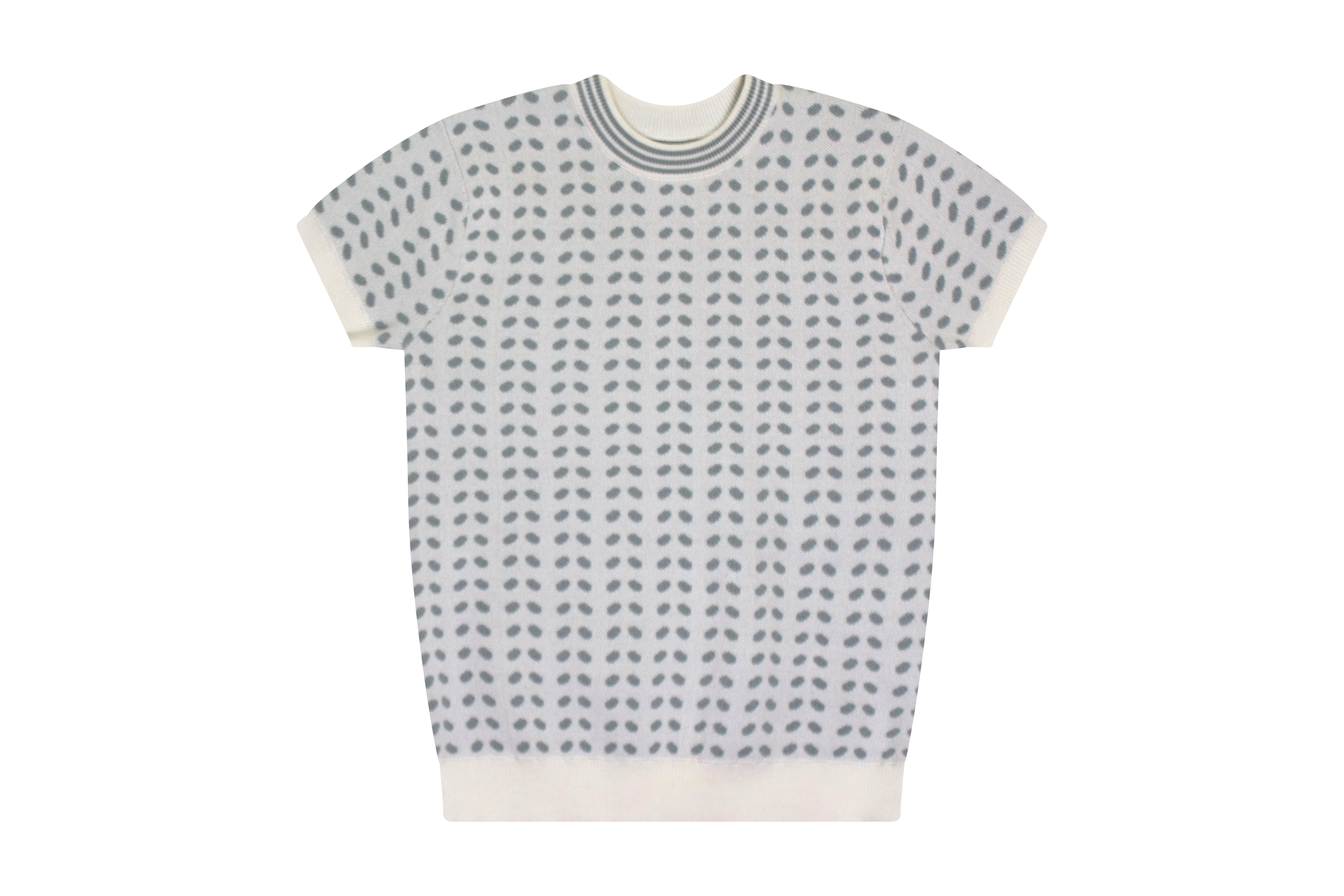 Patterned sage sweater by Klai