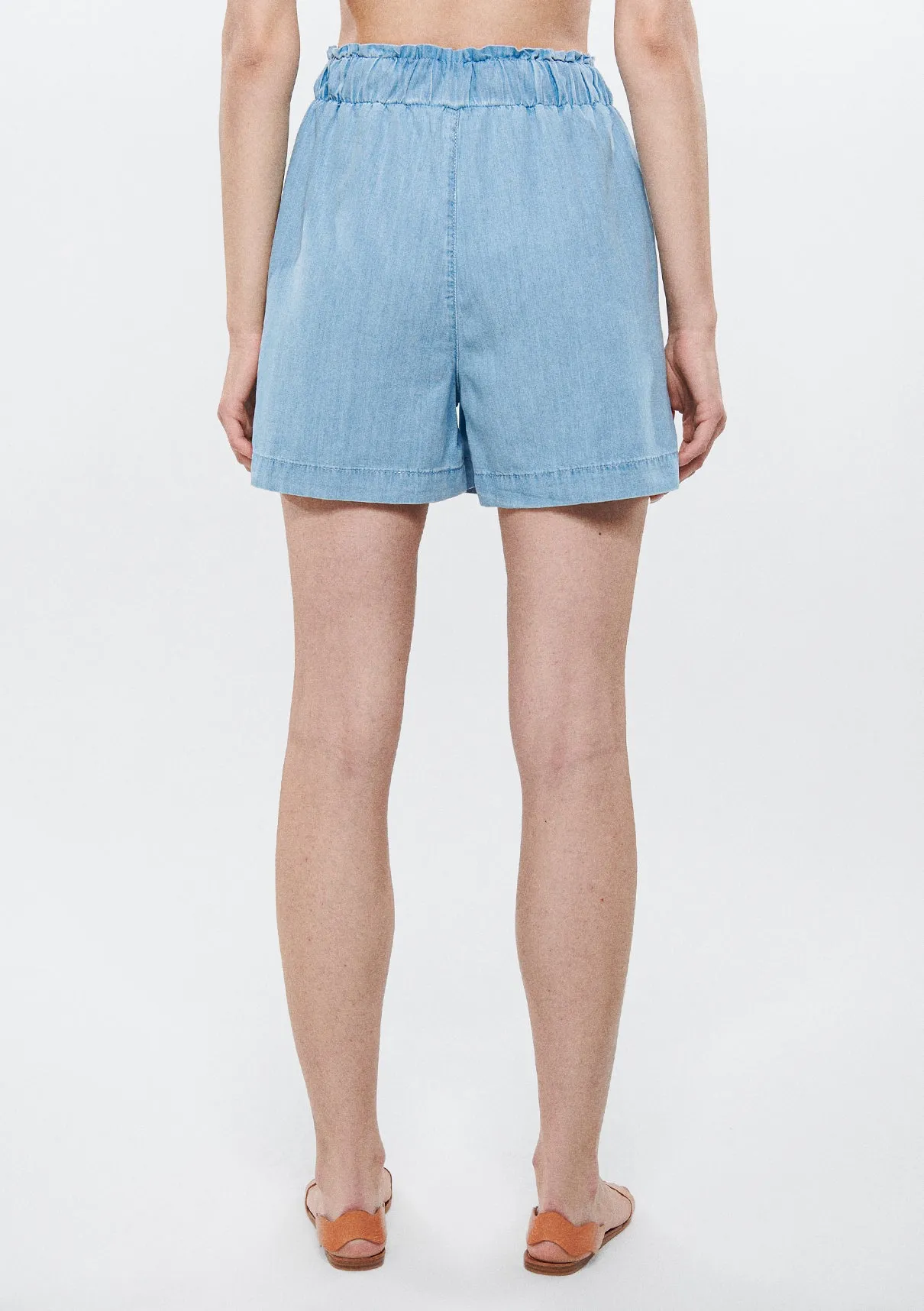 Penny Light Blue Denim Jean Shorts