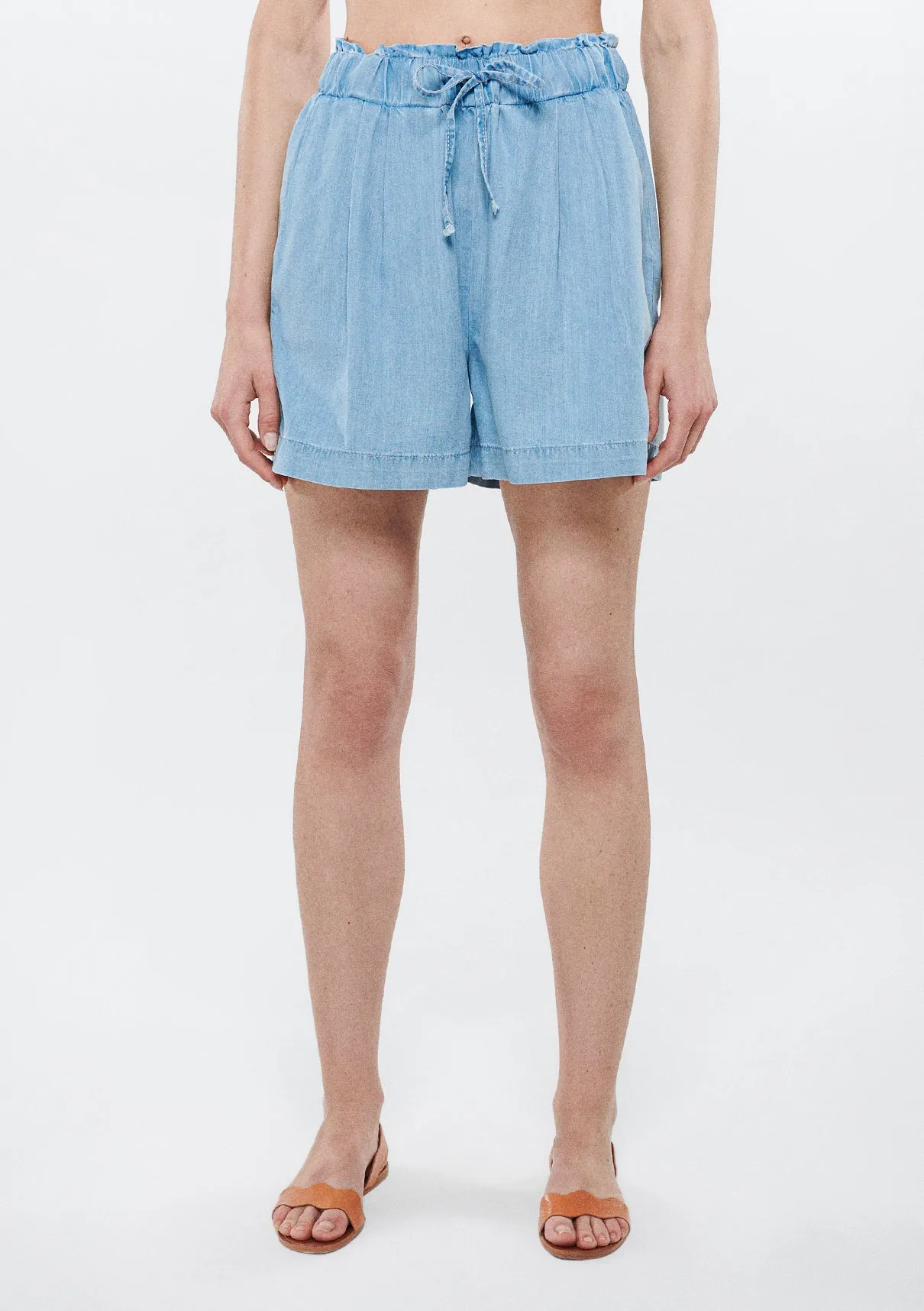 Penny Light Blue Denim Jean Shorts