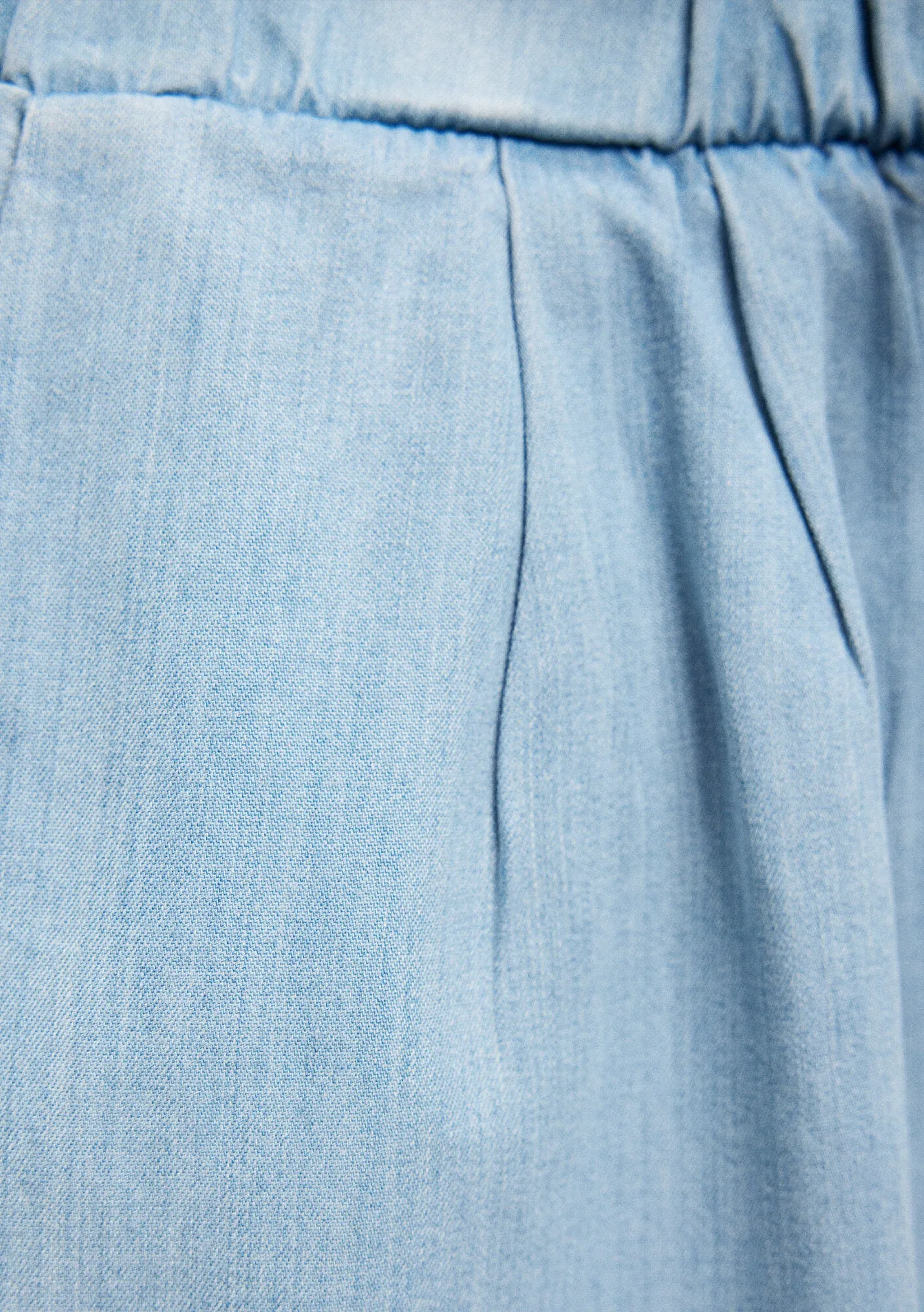 Penny Light Blue Denim Jean Shorts
