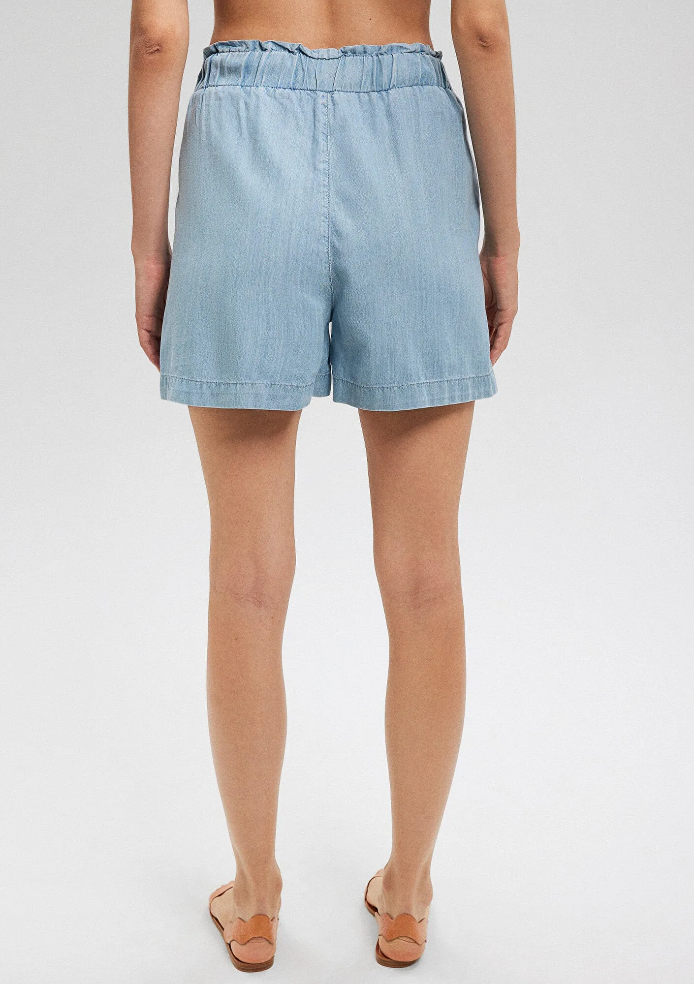 Penny Light Blue Denim Jean Shorts