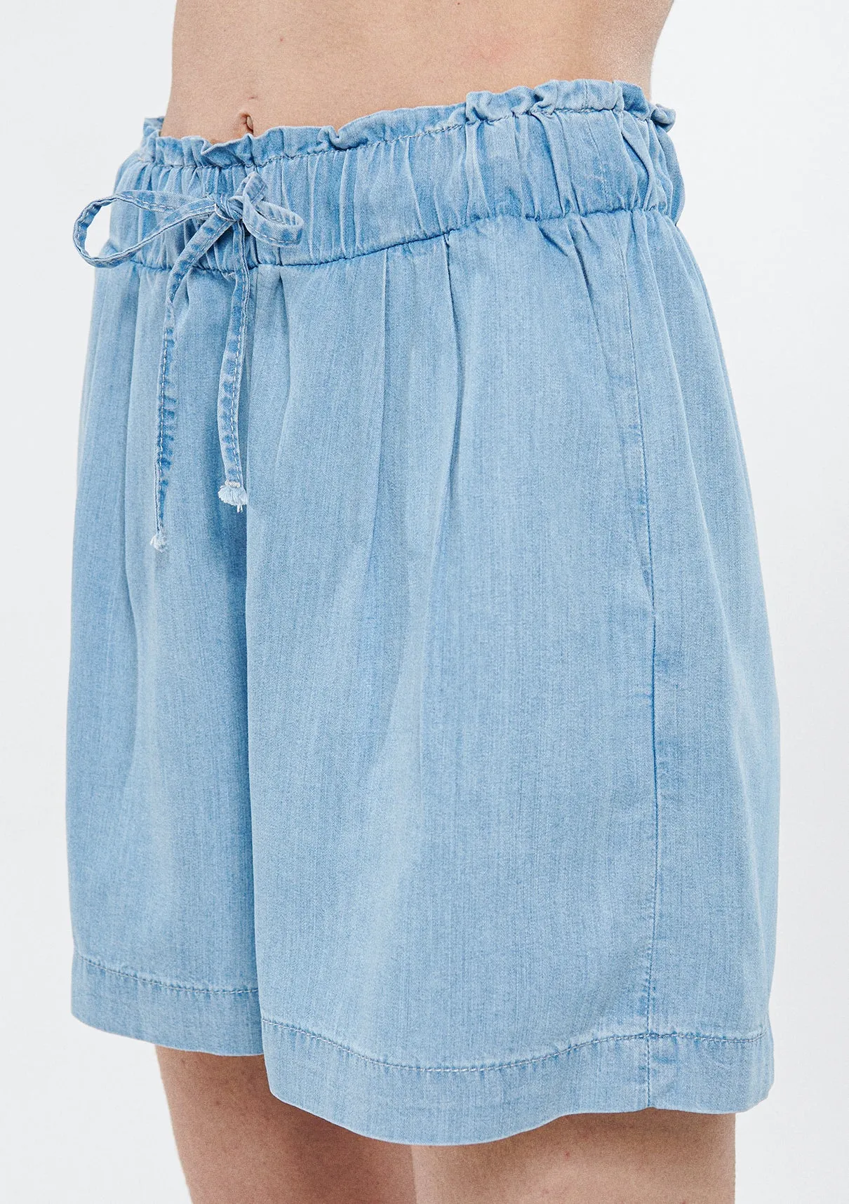 Penny Light Blue Denim Jean Shorts