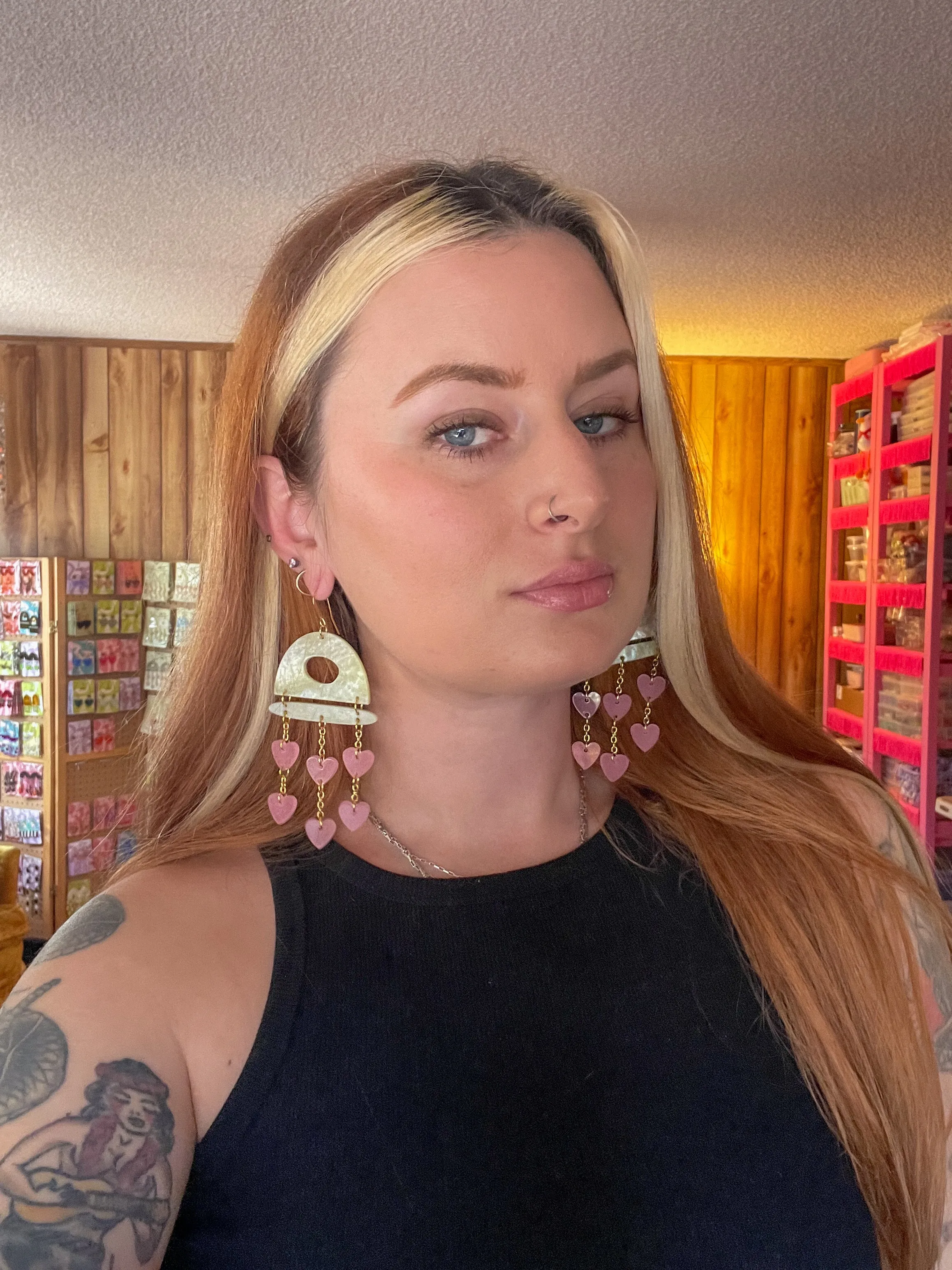 Pink Lemonade Cleo Hearts - Shop Cholla x Hyde