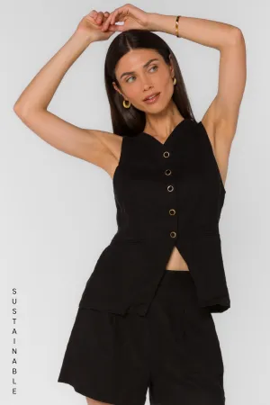 Pisces Black Vest