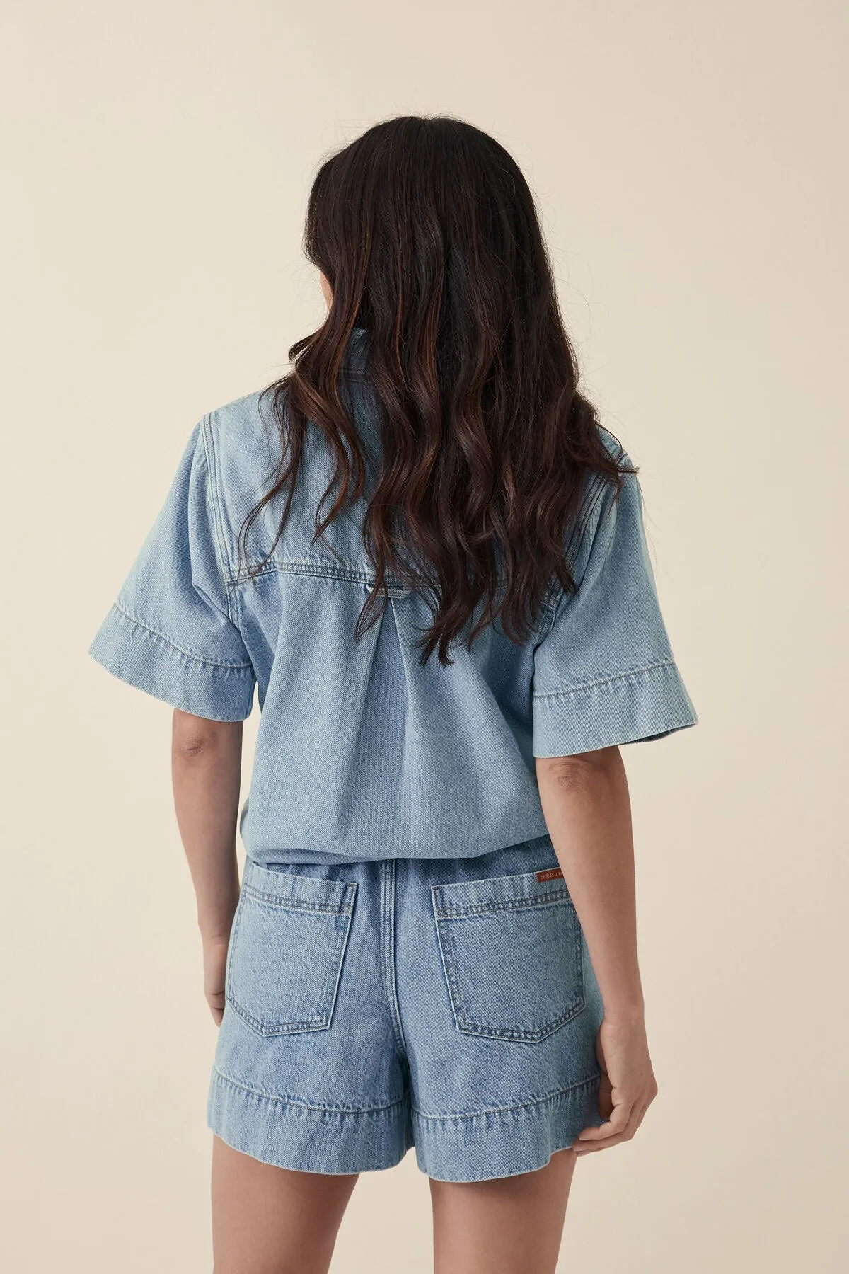 Pleat Front Short
