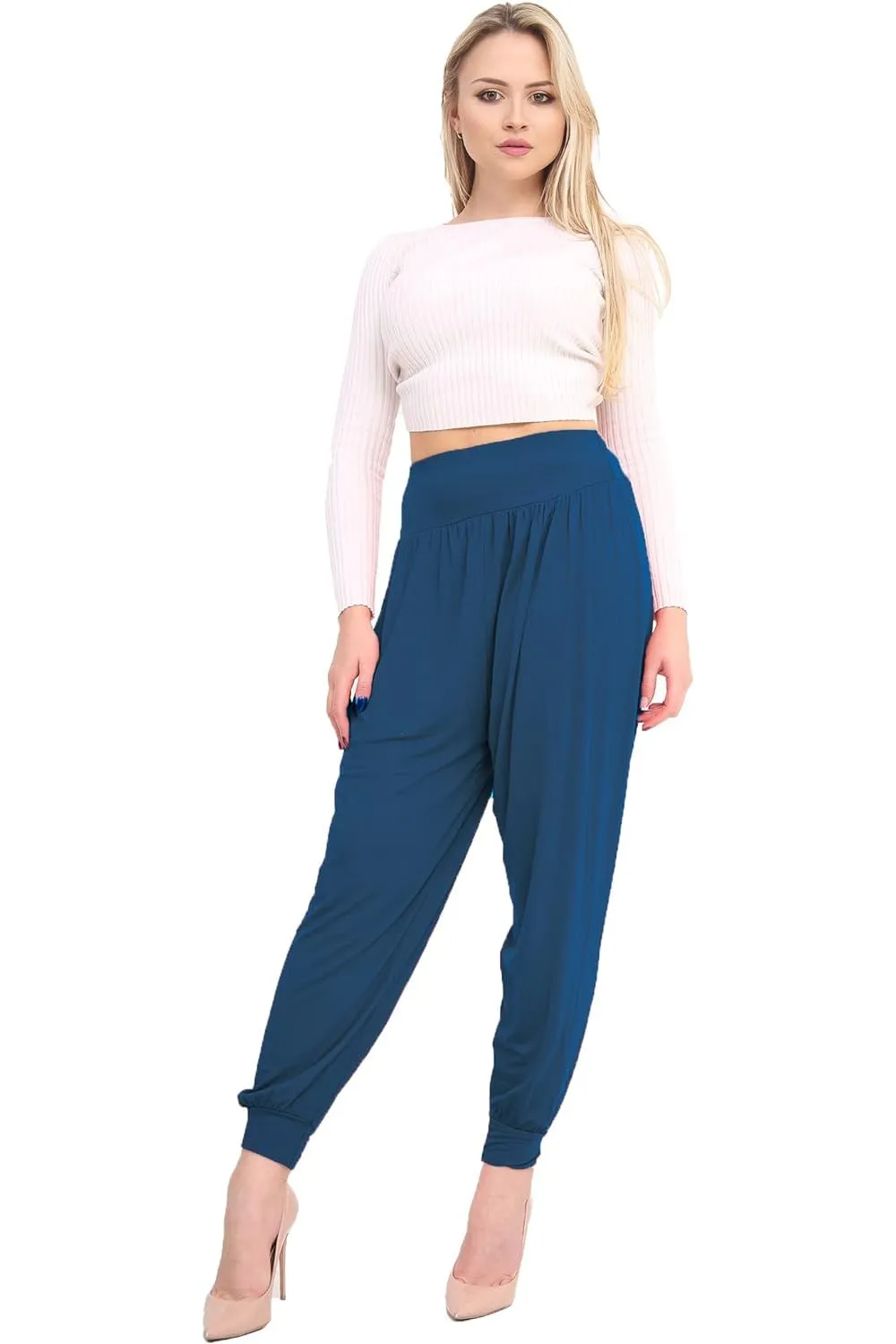 Plus Size Harem Trousers Full Length