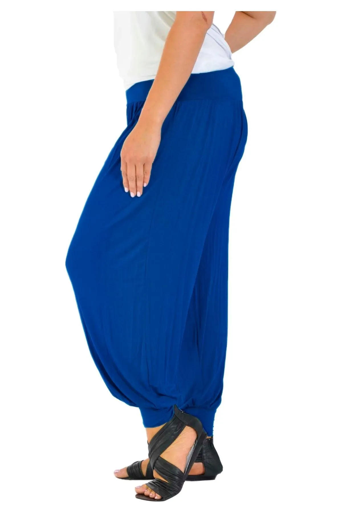 Plus Size Harem Trousers Full Length
