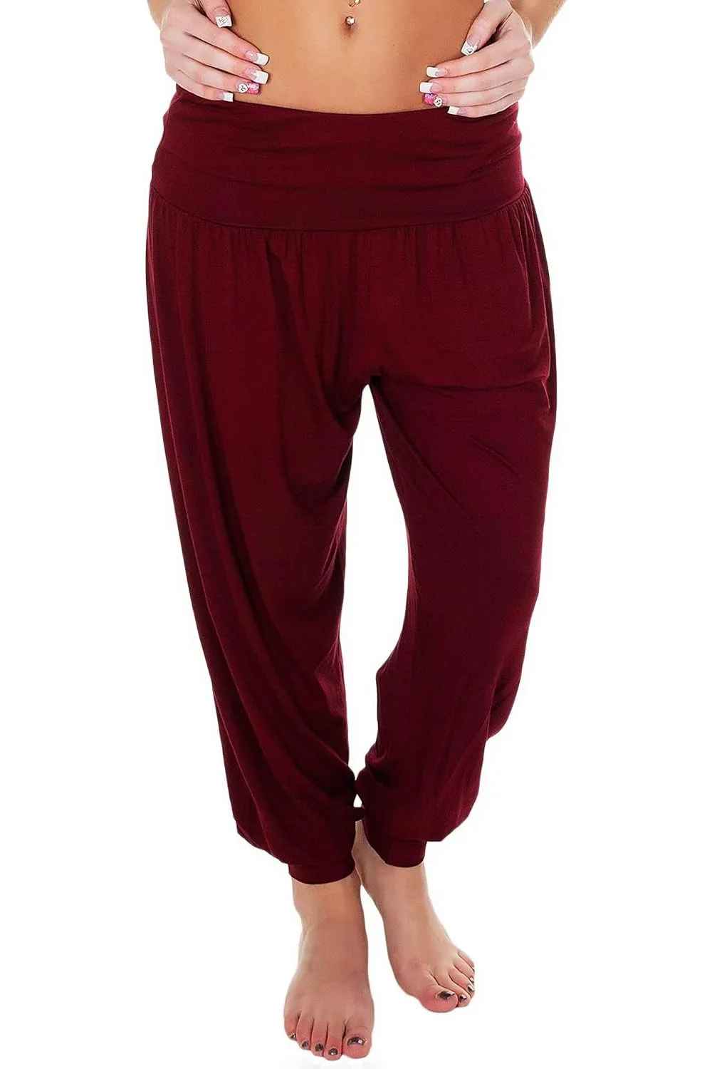 Plus Size Harem Trousers Full Length