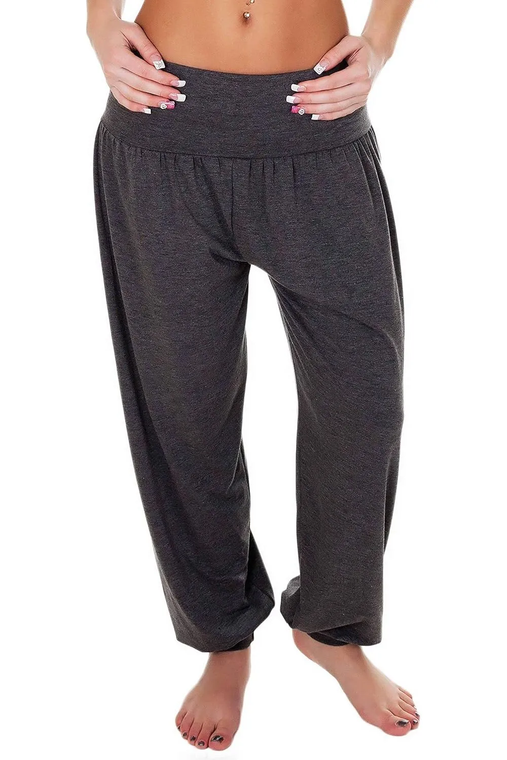 Plus Size Harem Trousers Full Length