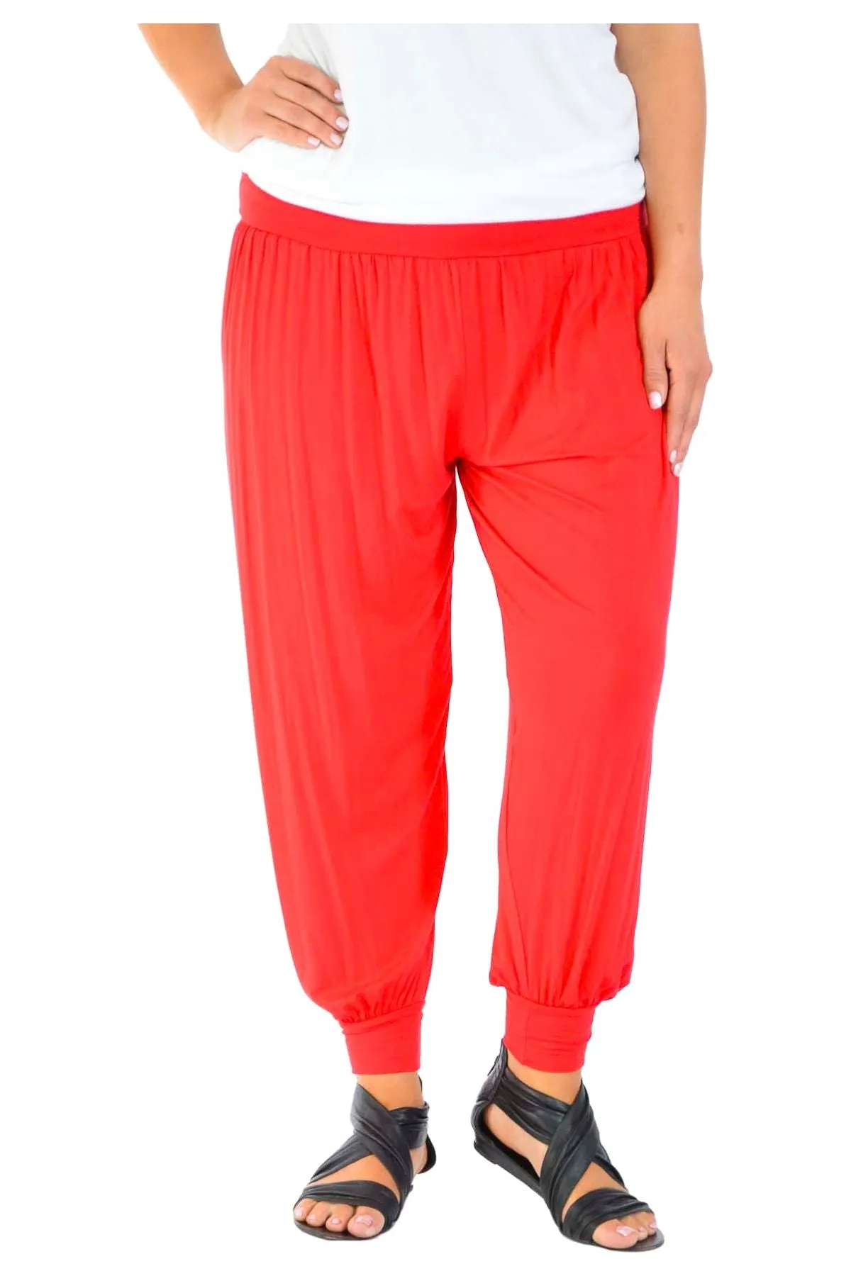 Plus Size Harem Trousers Full Length