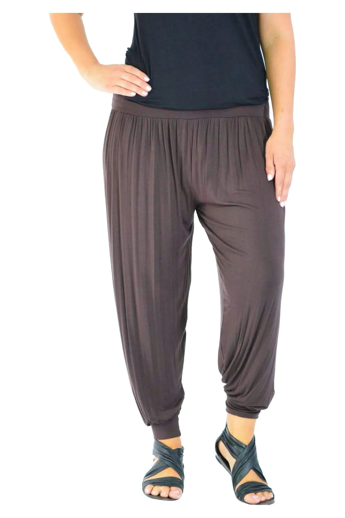 Plus Size Harem Trousers Full Length