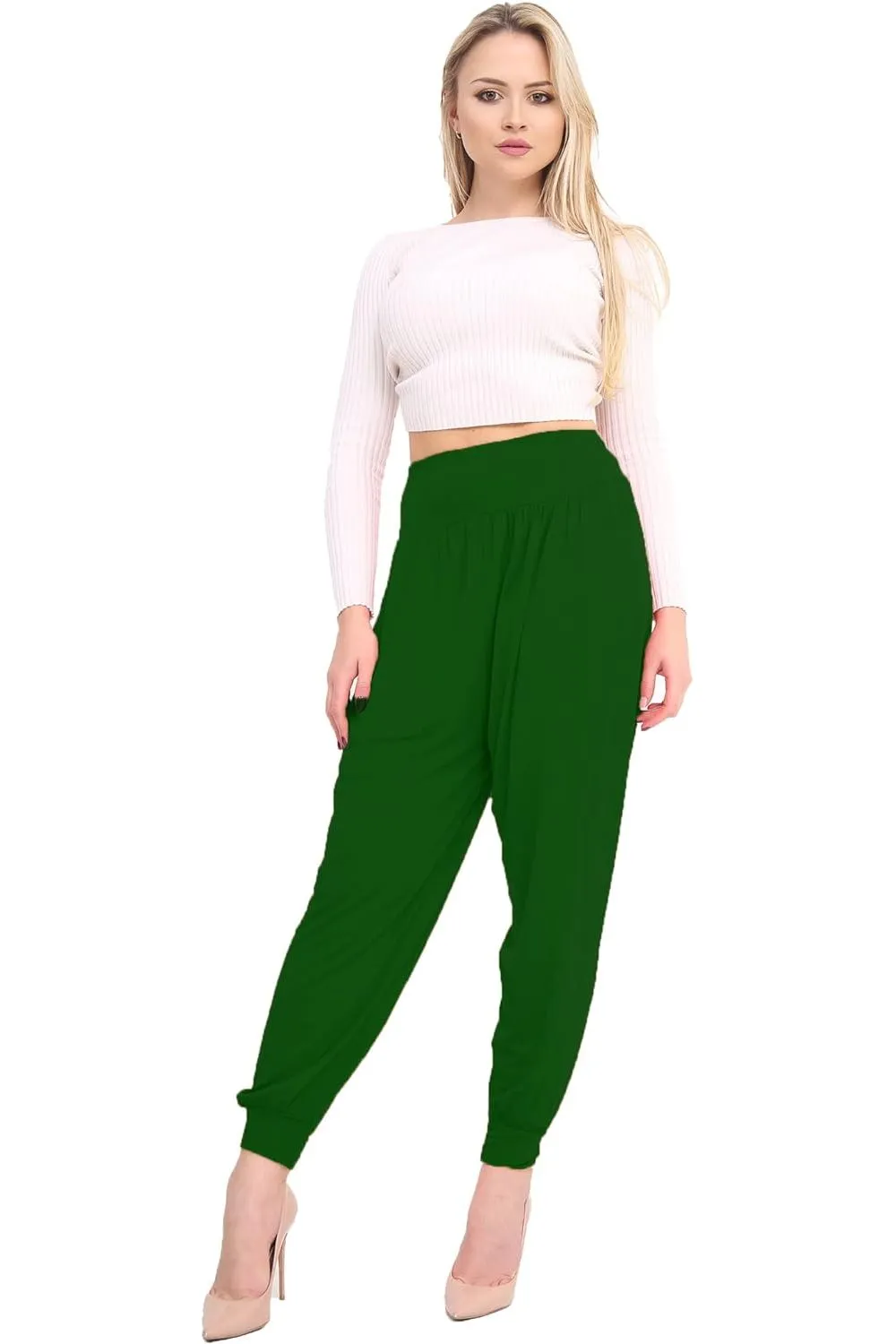 Plus Size Harem Trousers Full Length