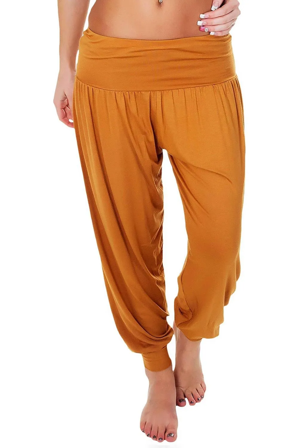 Plus Size Harem Trousers Full Length