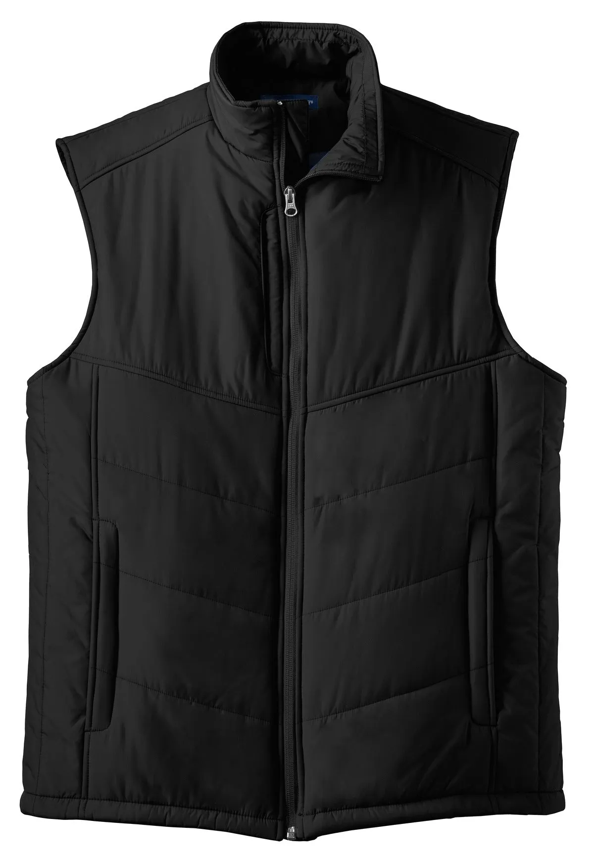 Port Authority Puffy Vest. J709 Black/ Black