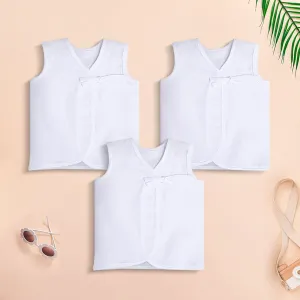 Pure White 3 Pk 100% Cotton Jhabla