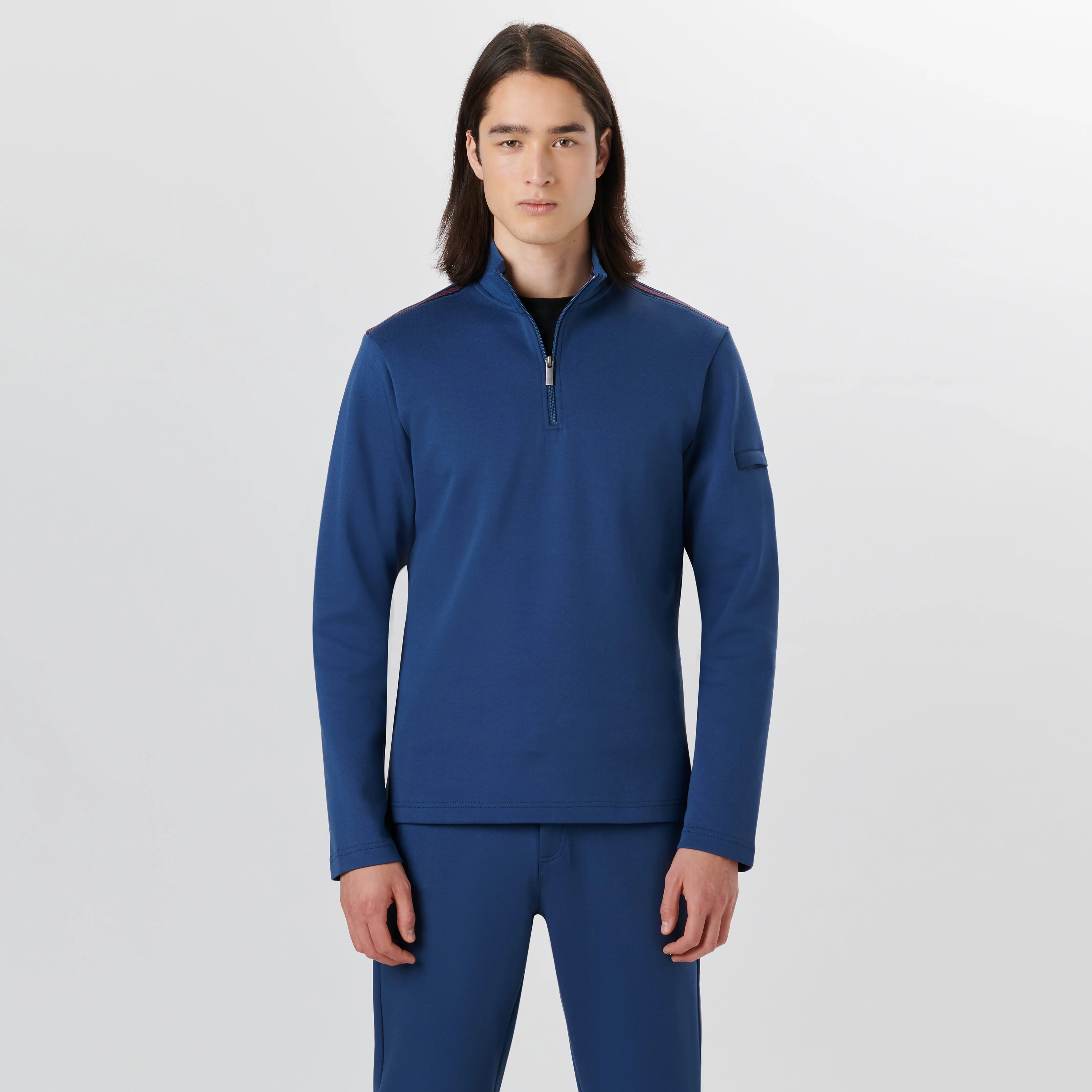 Quarter Zip Pullover Sweatshirt