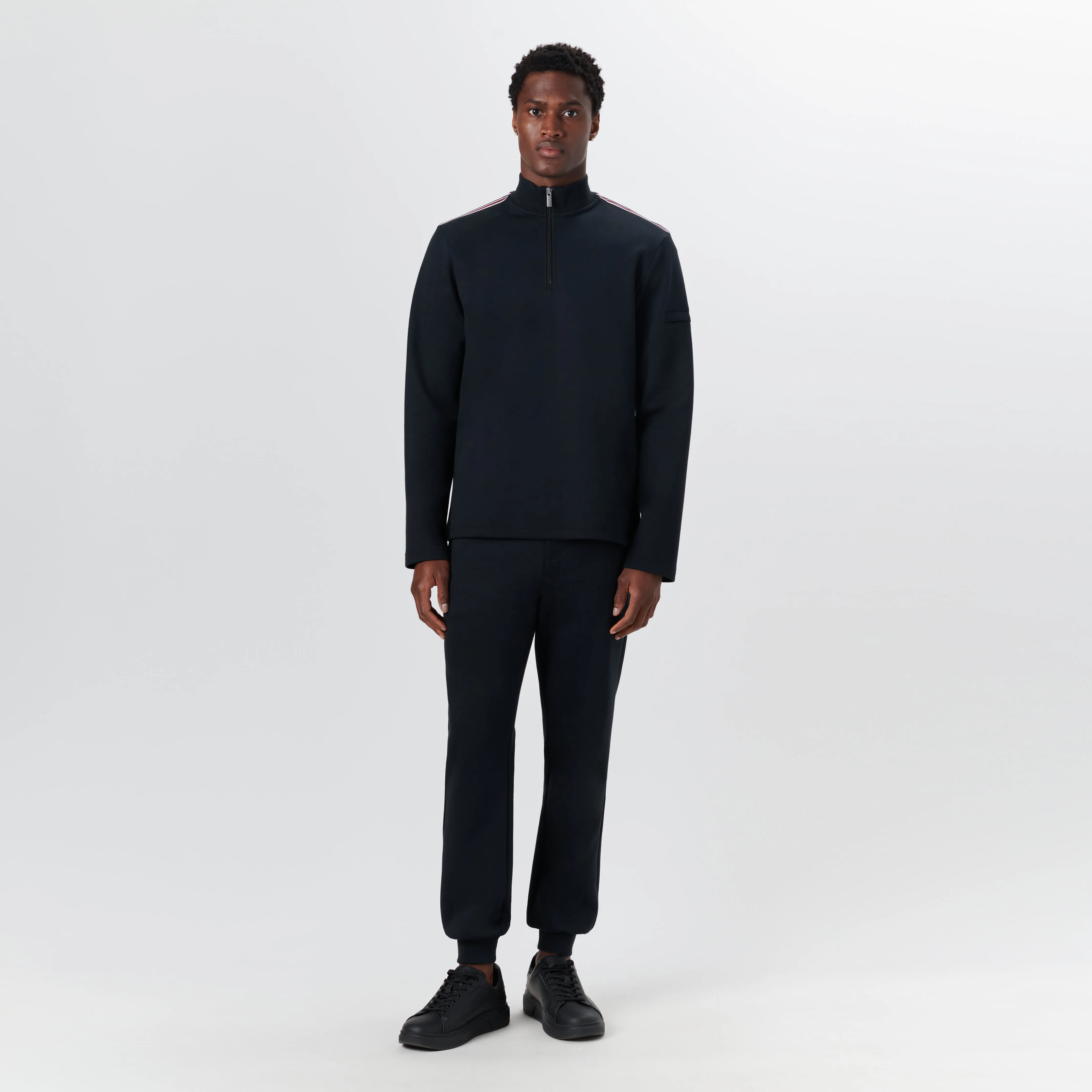 Quarter Zip Pullover Sweatshirt