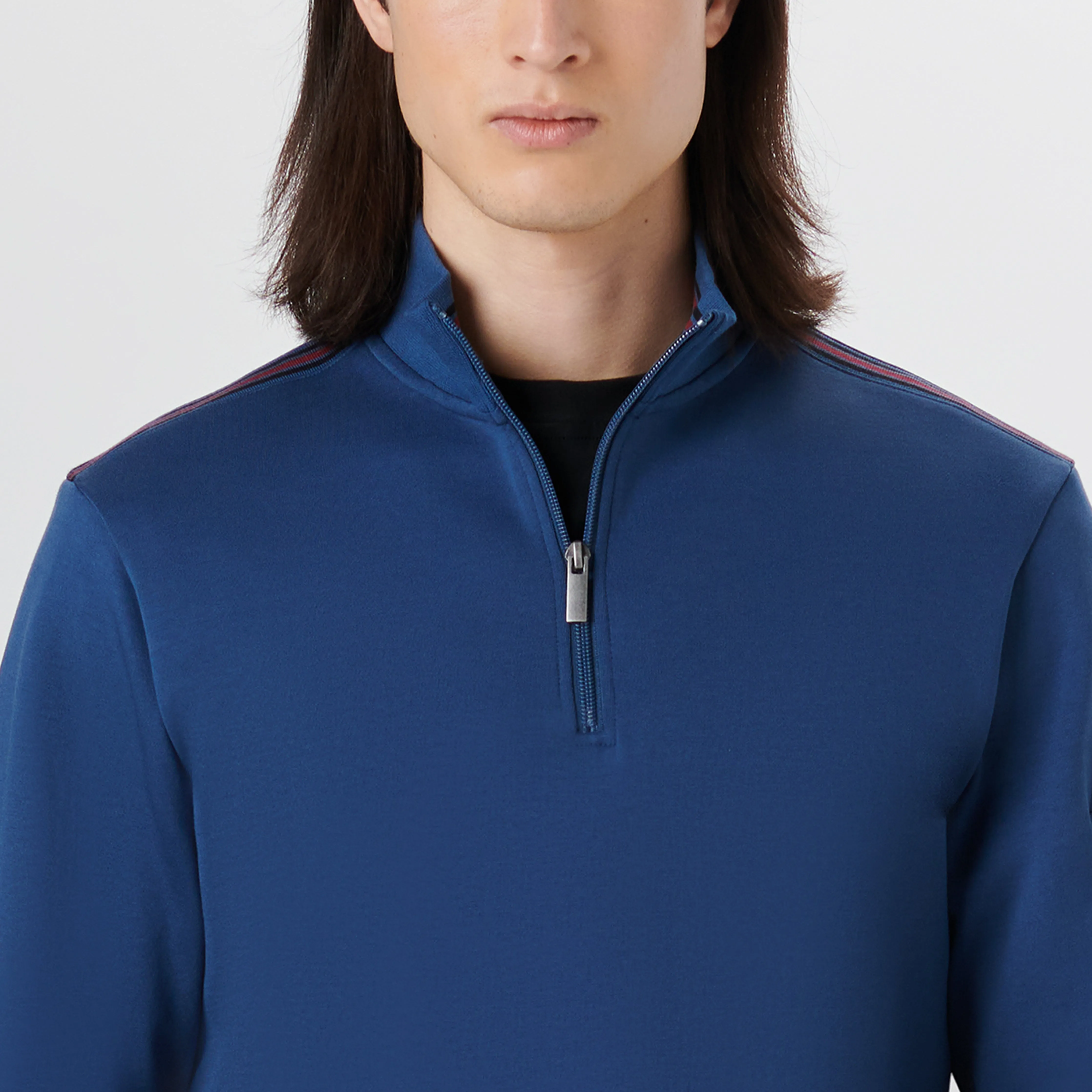Quarter Zip Pullover Sweatshirt