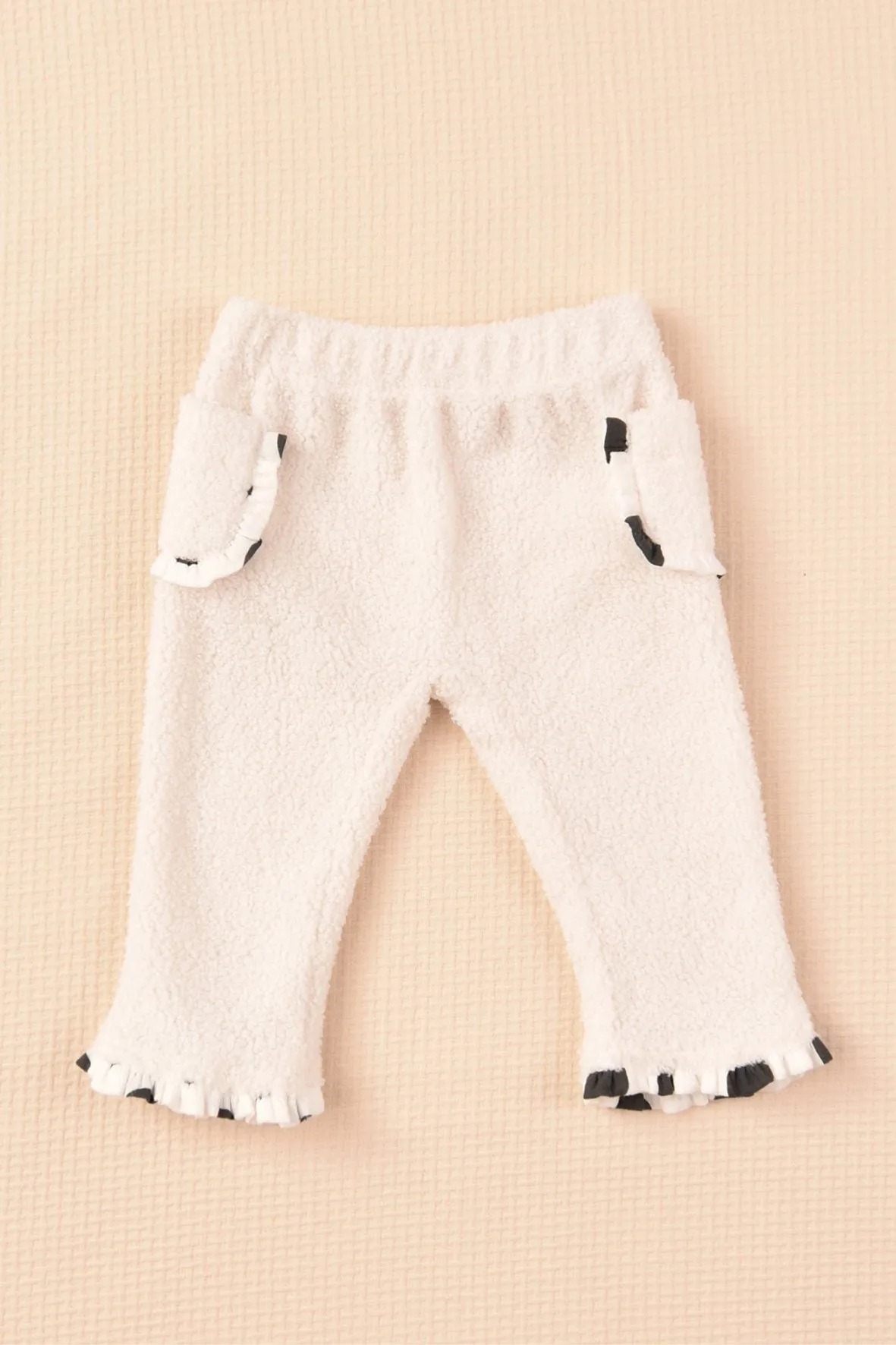 "Sierra" Polka Dot Sherpa Hoodie & Trousers