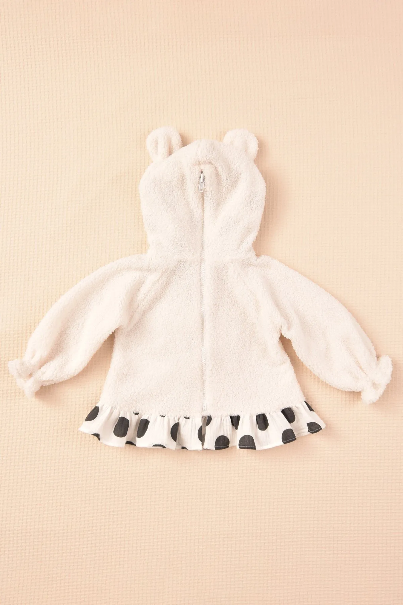 "Sierra" Polka Dot Sherpa Hoodie & Trousers