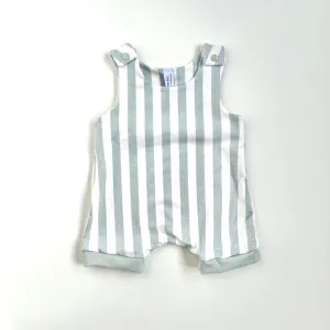 Seafoam Stripe Shortie Romper