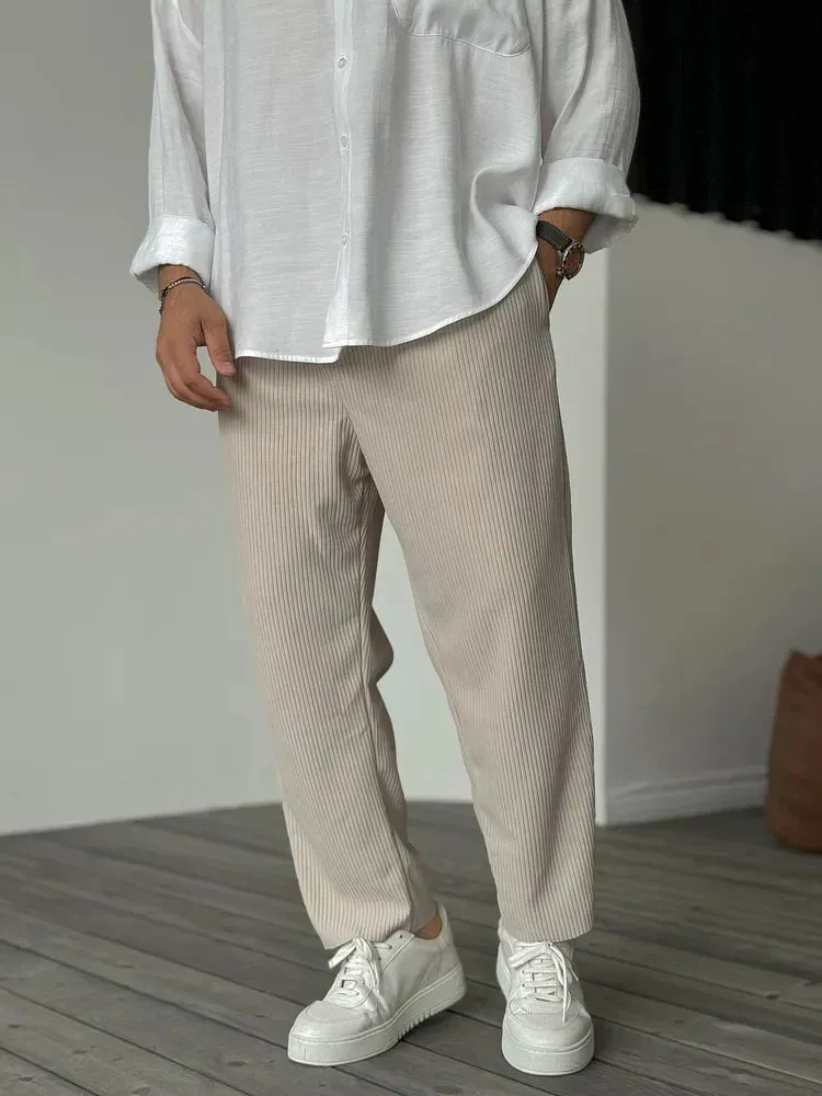 Severin | Soft Manchester-style trousers