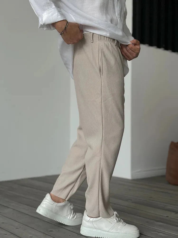 Severin | Soft Manchester-style trousers