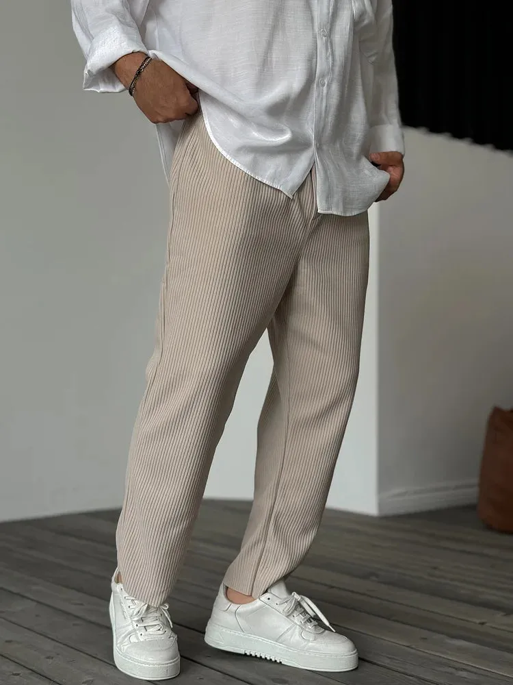 Severin | Soft Manchester-style trousers