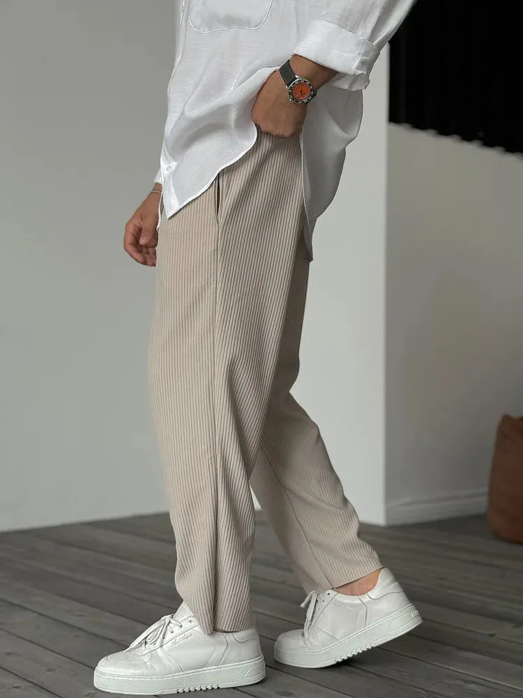 Severin | Soft Manchester-style trousers