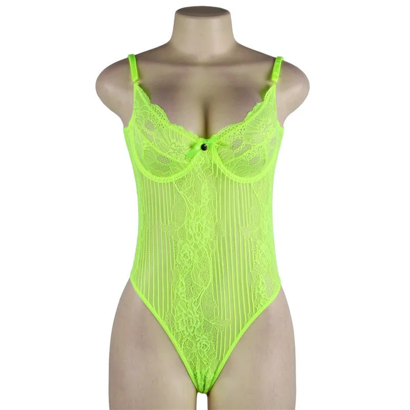 Sexy Lingerie New Large Size Sexy Lace Pajamas