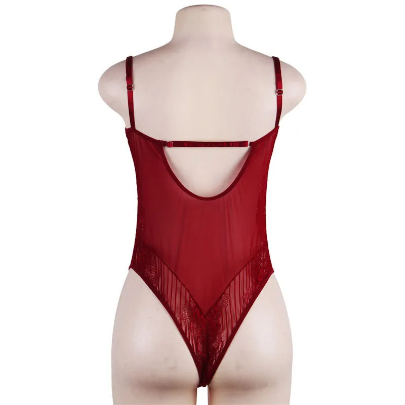 Sexy Lingerie New Large Size Sexy Lace Pajamas