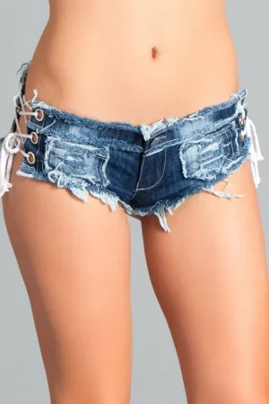 Sexy Low Waist Denim Shorts