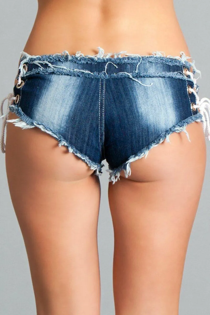 Sexy Low Waist Denim Shorts